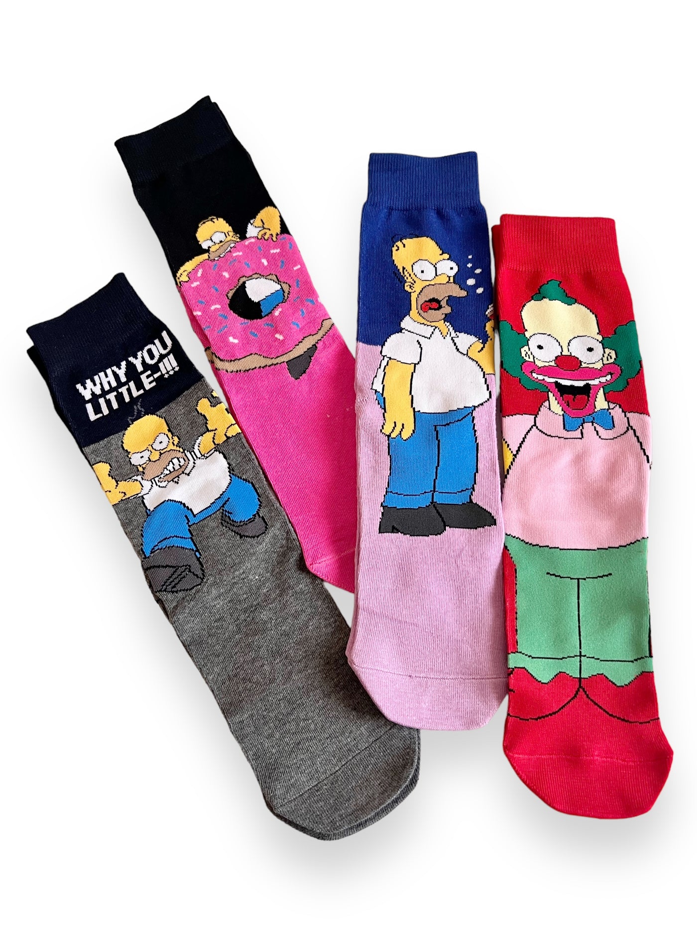 The Simpsons Homer Mens Sock  Cute socks, Funky socks, Mens socks